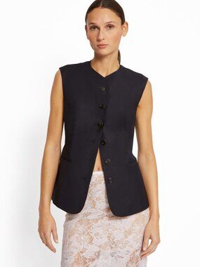 New - Roseanna sleeveless top, JESSIE model, Navy color.